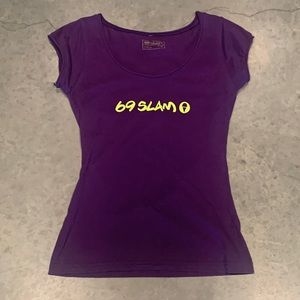 69 slam fitted tee M